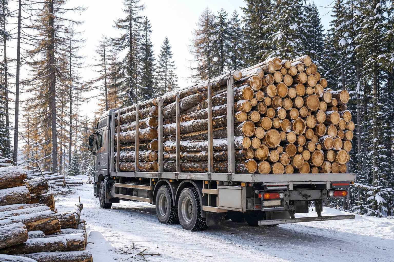 Укладка дров, ориентир выгрузки Тихая проспект, 40 в Иркутске